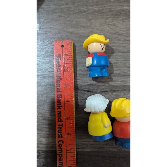Shelcore Vintage Figurine Set - Farmer Chef & Construction Worker Toys VINTAGE - Picture 8 of 8